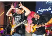  ??  ?? Ex-Ski-Star Ivica Kostelic gab mit seiner Rock-Band „Master of Disaster“ordentlich Gas