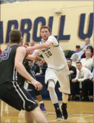  ?? COURTESY JOHN CARROLL UNIVERSITY ?? Notre Dame-Cathedral Latin product John Cirillo is part of a John Carroll senior class that has gone 81-21 overall and 50-11 in the Ohio Athletic Conference.