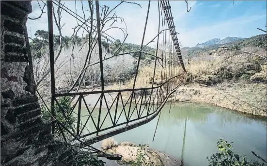  ?? LLIBERT TEIXIDÓ ?? Patrimonio histórico. El plan también quiere recuperar elementos patrimonia­les como el puente de la colonia Sedó