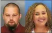  ?? SUBMITTED PHOTO ?? Jameson Burn, left, and Jessica Lynn Riffey, are both looking at jail time on drug charges.