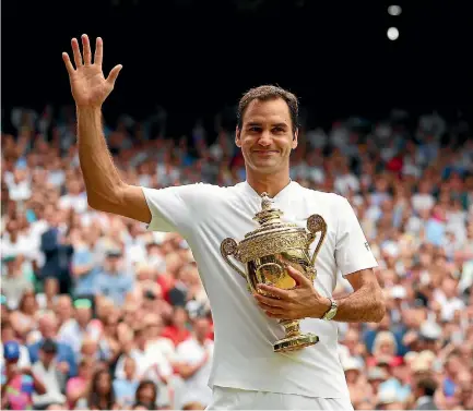  ?? GETTY IMAGES ?? Will Roger Federer return to Wimbledon to defend his title?