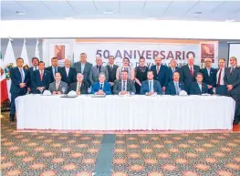  ?? V. DURÁN ?? Valuadores de Tampico celebraron sus 50 años.