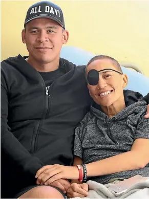  ??  ?? David Letele says he’s sorry he couldn’t ‘‘bear this burden’’ for his sister Vicki, who has terminal cancer.