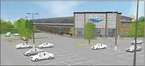  ?? IMAGE PROVIDED ?? This is a rendering of the proposed Adirondack Aquatic Center.