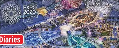  ??  ?? 2020 Dubai Expo