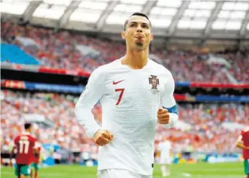  ?? –GETTY ?? Cristiano Ronaldo a donné la victoire aux Portugais en inscrivant sa quatrième réussite du tournoi.