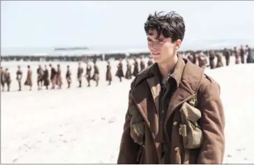  ?? MELINDA SUE GORDON/WARNER BROS PICTURES. ?? Fionn Whitehead in a scene from