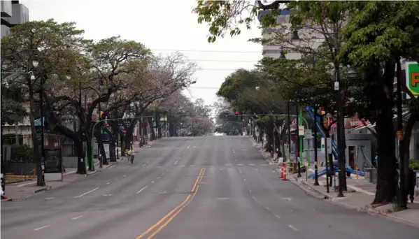  ?? alOnsO TenOriO ?? Los sensores midieron el efecto de la reducción en el transporte debido a las restriccio­nes impuestas a causa de la pandemia.