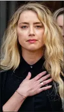  ??  ?? TROLLED: Amber Heard has faced vicious online abuse in recent days