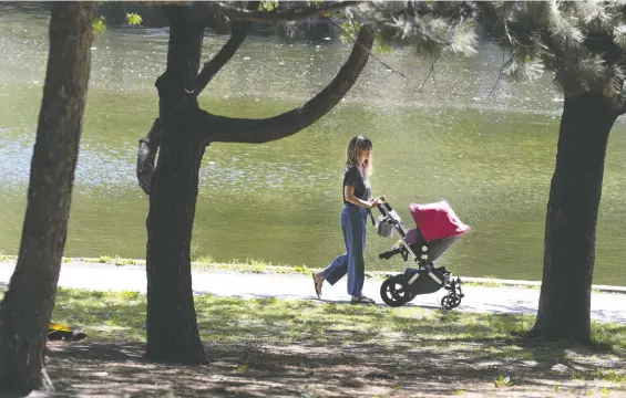  ?? ALLEN MCINNIS ?? Something as simple as a daily brisk walk offers a variety of mental and physical health benefits. Good habits can be just as easy to perpetuate as bad ones.