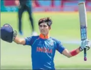  ?? AFP ?? India’s U19 World Cup hero Shubman Gill made an impact for Punjab in the Vijay Hazare Trophy with an unbeaten 123.