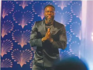  ?? PHOTO BY OWEN SWEENEY/INVISION/AP ?? Kevin Hart attends the Kennedy Center for the Performing Arts 25th annual Mark Twain Prize for American Humor ceremony presented Sunday in Washington.