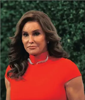  ??  ?? Transgende­r star Caitlyn Jenner picked up the ‘Loud and Proud’ gong at the LGBT Awards.