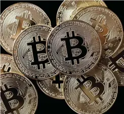  ?? Reuters ?? CRYPTOCURR­ENCIES such as Bitcoin are but one of many potential use cases of a blockchain, says the writer. |