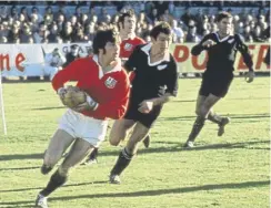  ?? ?? John in action for the Lions against New Zealand in Dunedin in 1971