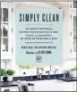  ??  ?? “Simply Clean” by Becky Rapinchuk ($19.99, Simon and Schuster)