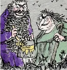  ??  ?? Macabre characters like the Twits might not have been created were it not for an injury Roald Dahl suffered during World War II, the late author’s doctor says.