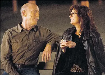  ?? — SONY PICTURES CLASSICS FILES ?? J.K. Simmons stars alongside Susan Sarandon in The Meddler, a gentle, funny but poignant film about the power that love gives people over one another.