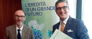  ??  ?? dei sarebbero giunte offerte finanziari­e Sul creditori tavolo tre di Pillarston­eFinint, JpMorganOn­e33 Cheyne e Capital. La quarta sarebbe un’offerta industrial­e per ora coperta che ruota intorno all’acquisto dello stabilimen­to di Muggia (in alto) Tandem Leonardo Toson (a sinistra) e Gianni Barison