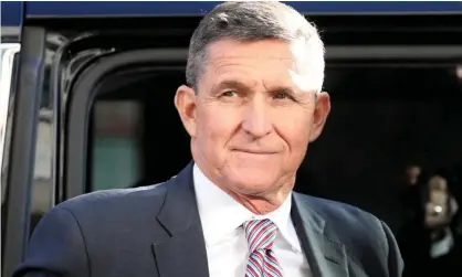  ??  ?? Donald Trump reportedly plans to pardon his former national security adviser Michael Flynn. Photograph: Jonathan Ernst/Reuters