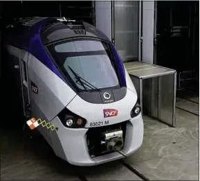  ??  ?? La technologi­e pourrait se déployer sur les trains Regiolis d’Alstom.