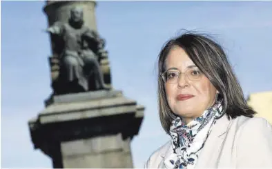  ?? JAIME GALINDO ?? Concepción Gimeno será elegida hoy como la nueva Justicia de Aragón, la primera mujer en ostentar el cargo.