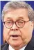  ??  ?? William Barr