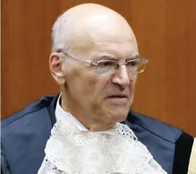  ?? ?? Former Chief, Justice Joseph Azzopardi