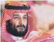  ?? FOTO: AFP ?? Will sein Land modernisie­ren: Der saudische Kronzprinz Mohammed bin Salman.