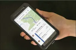  ?? SETH WENIG / ASSOCIATED PRESS ?? An Associated Press investigat­ion shows that using Google services on Android devices and iPhones allows the search giant to record your whereabout­s as you go about your day, even if you’ve turned off “Location History.”