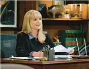  ?? NBC ?? Melissa Rauch in “Night Court,” a reboot of the 1984-1992 sitcom that has already been renewed for season two.