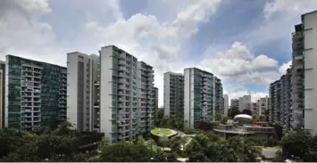  ?? SAMUEL ISAAC CHUA/THE EDGE SINGAPORE ?? The Minton is a 1,145-unit developmen­t off Lorong Ah Soo in District 19