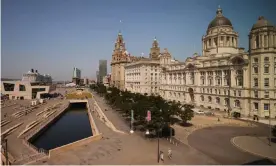  ??  ?? Liverpool’s waterfront. Photograph: Christophe­r Thomond/The Guardian