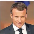  ?? FOTO: DPA ?? Präsident Emmanuel Macron jüngst beim EU-Gipfel