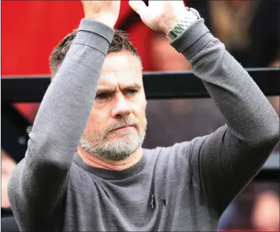  ??  ?? Manager Graham Alexander has only had one training session with his players and says he won’t rush any decisions