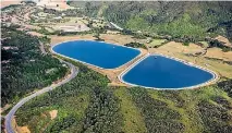  ??  ?? Algae has been found in Wellington’s only water storage lakes.