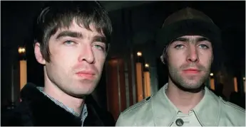  ?? ?? Noel (left): ‘Not sure I could stomach a night with a guy who pretends to be Liam’