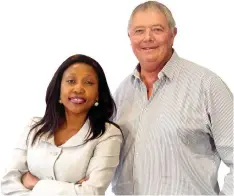  ?? | Supplied ?? MPUMI Madisa, left, Bidvest chief executive-designate, and Lindsay Ralphs, Bidvest chief executive, together in this file photo.