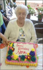  ?? SPECIAL TO NWA MEDIA ?? Birthday parties are among the many activities for seniors at Village House in Bella Vista.