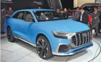  ??  ?? Svjetska premijera Audi Q8 koncepta