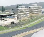  ??  ?? The Brabham Straight at Brands Hatch pictured in February 1997