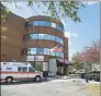  ?? Frank Franklin II / Associated Press ?? Northbridg­e Health Care Center in Bridgeport.