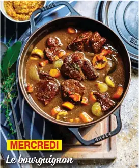  ??  ?? Le bourguigno­n