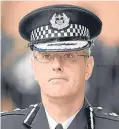  ??  ?? Chief Constable Phil Gormley faces bullying claims.