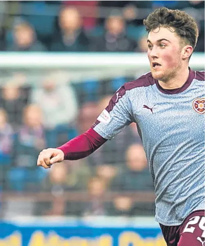  ?? Picture: SNS. ?? John Souttar: describes claims made by former Hearts’ captains as “ridiculous”.