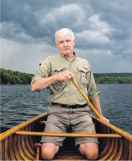  ?? MARK REEDER ?? Veteran journalist Roy MacGregor is author of Original Highways: Travelling the Great Rivers of Canada.