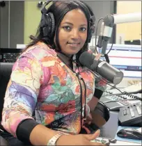  ?? Isithombe: MOTSHWARI MOFOKENG ?? UMSAKAZI weMetro FM uCriselda Dudumashe ngeke azwakale ohlelweni lwakhe kulesi siteshi iMetro FM Talk kulandela ukukhishwa kwakhe ngabaphath­i