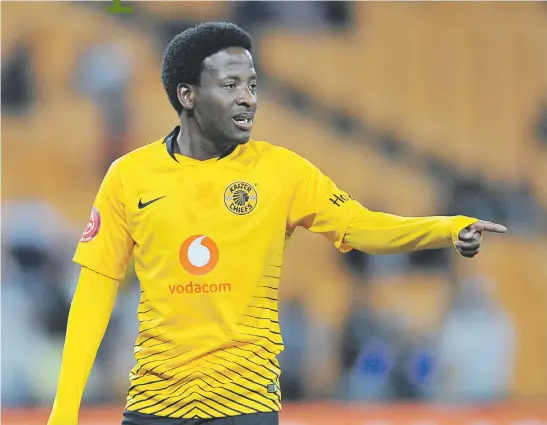 ?? Picture: Backpagepi­x ?? READY. Chiefs’ Siphelele Ntshangase says the team have worked hard on their tactics during the recent internatio­nal break.