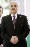  ?? Ansa ?? Uomo forte Khalifa Haftar