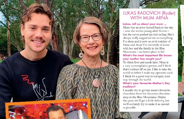 Lukas Radovich Ryder With Mum Arna Pressreader